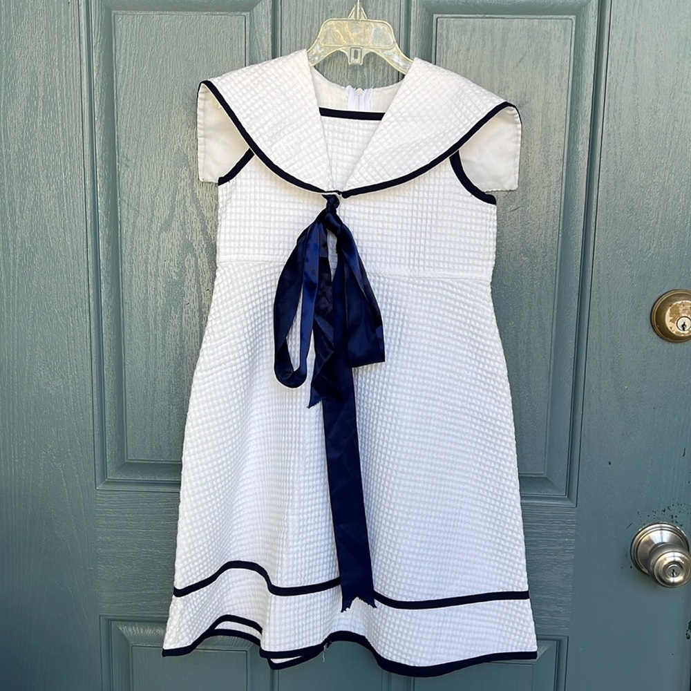 Sylvia Whyte Girl’s Nautical Dress